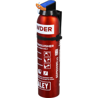 SEALEY Fire Extinguisher 0.95Kg Dry Powder - Disposable | SDPE009D | GSF Car Parts