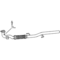 A2A Skoda Fabia Exhaust Pipe | GSF Car Parts