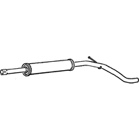 Middle Box/silencer A2a Fits: VOLKSWAGEN CADDY