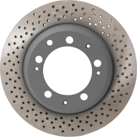 Rear Brake Disc - 299mm Diameter SEBRO Fits: PORSCHE 964