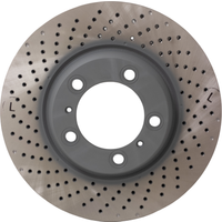 Front Brake Disc - 330mm Diameter SEBRO Fits: PORSCHE 991