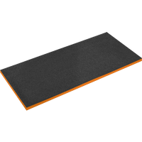SEALEY Easy Peel Shadow Foam® Orange/black 1200 X 550 X 30mm | SF30OR | GSF Car Parts