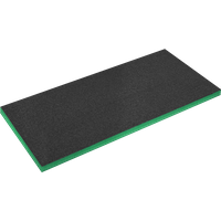 SEALEY Easy Peel Shadow Foam® Green/black 1200 X 550 X 50mm | SF50G | GSF Car Parts