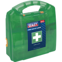 SEALEY First Aid Kit Large - Bs 8599-1 Compliant | SFA01L | GSF Car Parts