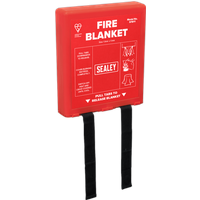 SEALEY Fire Blanket 1.1 X 1.1M | SFB11 | GSF Car Parts