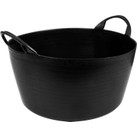 SEALEY Heavy-Duty Flexi Tub 30L - Black | SFT30 | GSF Car Parts