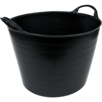 SEALEY Heavy-Duty Flexi Tub 40L - Black | SFT40 | GSF Car Parts
