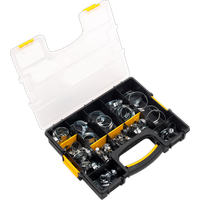 SEALEY Hose Clip Assortment 85Pc Ø8-57mm | SHC85AC | GSF Car Parts