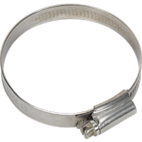 SEALEY Hose Clip Stainless Steel Ø51-70mm Pack Of 10 | SHCSS2 | GSF Car Parts