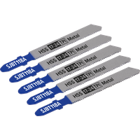 SEALEY Jigsaw Blade Metal 92mm 17-24Tpi - Pack Of 5 | SJBT118A | GSF Car Parts