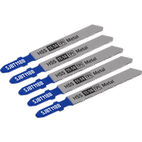 SEALEY Jigsaw Blade Metal 92mm 11-14Tpi - Pack Of 5 | SJBT118B | GSF Car Parts