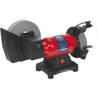 SEALEY Bench Grinder Wet & Dry Ø200/150mm 250W/230V | SM521 | GSF Car Parts