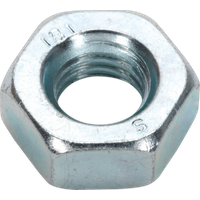 SEALEY Steel Nut Din 934 - M10 Zinc Pack Of 100 | SN10 | GSF Car Parts