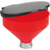 SEALEY Solvent Safety Funnel With Flip Top | SOLV/SF | GSF Car Parts