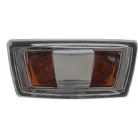 Side Repeater - W5w - Left Hand - Single - Chrome Edging, Amber Background, Chrome Centre TRUPART Fits: CHEVROLET CRUZE
