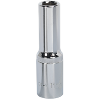 SEALEY Walldrive® Socket 11mm Deep 1/2"sq Drive Fully Polished | SP1211D | GSF Car Parts
