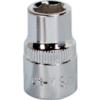 SEALEY Walldrive® Socket 9mm 3/8"sq Drive Fully Polished | SP3809 | GSF Car Parts