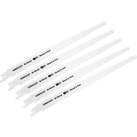 SEALEY Reciprocating Saw Blade Wood & Nail 230mm 6Tpi - Pack Of 5 | SRBR922DF | GSF Car Parts