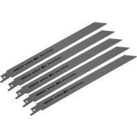 SEALEY Reciprocating Saw Blade Wood & Plastics 230mm 10Tpi - Pack Of 5 | SRBR922HF | GSF Car Parts