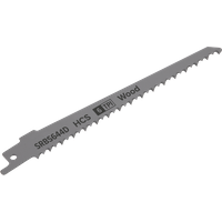 SEALEY Reciprocating Saw Blade Clean Wood 150mm 6Tpi - Pack Of 5 | SRBS644D | GSF Car Parts