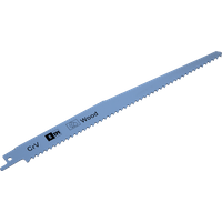 SEALEY Reciprocating Saw Blade Clean Wood 230mm 6Tpi - Pack Of 5 | SRBS911D | GSF Car Parts