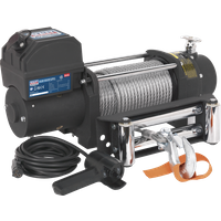 SEALEY Self-Recovery Winch 5450Kg (12000Lb) Line Pull 12V | SRW5450 | GSF Car Parts