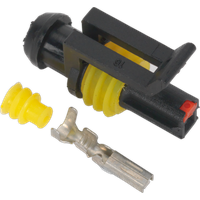 SEALEY Superseal Female Connector 1-Way Pack Of 5 | SSC1F | GSF Car Parts