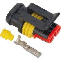 SEALEY Superseal Female Connector 2-Way Pack Of 5 | SSC2F | GSF Car Parts