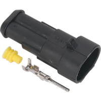 SEALEY Superseal Male Connector 2-Way Pack Of 5 | SSC2M | GSF Car Parts