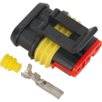 SEALEY Superseal Female Connector 3-Way Pack Of 5 | SSC3F | GSF Car Parts