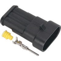 SEALEY Superseal Male Connector 3-Way Pack Of 5 | SSC3M | GSF Car Parts