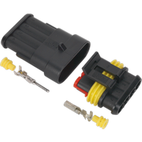 SEALEY Superseal Male & Female Connector 4-Way | SSC4MF | GSF Car Parts