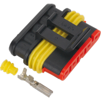 SEALEY Superseal Female Connector 5-Way Pack Of 3 | SSC5F | GSF Car Parts