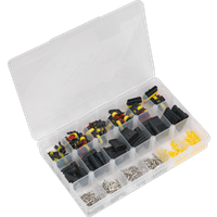 SEALEY Superseal Male & Female Connector Assortment 350Pc | SSCSET1 | GSF Car Parts