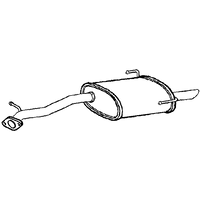 Klarius Exhaust Box & Tail Pipe | SU107W | GSF Car Parts