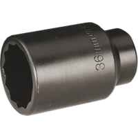 SEALEY Impact Socket 36mm Bi-Hex Deep 1/2"sq Drive | SX006 | GSF Car Parts
