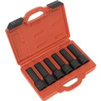SEALEY Impact 12-Point & Trx-Star* Female Deep Socket Set 6Pc 3/4"sq Drive | SX099 | GSF Car Parts