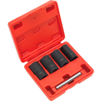 SEALEY Locking Wheel Nut Removal Set 5Pc 1/2"sq Drive | SX201 | GSF Car Parts