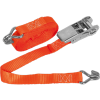 SEALEY Ratchet Strap 25mm X 4.5M Polyester Webbing 800Kg Breaking Strength | TD0845J | GSF Car Parts