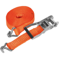 SEALEY Ratchet Strap 50mm X 10M Polyester Webbing 5000Kg Breaking Strength | TD5010J | GSF Car Parts
