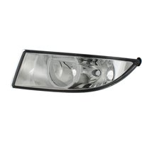 Front Fog & Daytime Running Lamp - H8 P21w - Front Left Hand - Single - Chrome Inner - Incl. Drl Lamp (non-led); Triangular TRUPART Fits: SKODA ROOMSTER