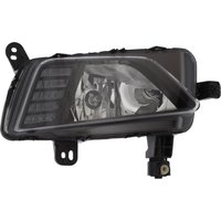 Front Fog & Daytime Running Lamp - H8 Led - Front Right Hand - Single - Black Edging; Chrome Inner - Incl. Led Daytime Running Lamp; Incl. Led Bulbs TRUPART Fits: VOLKSWAGEN POLO