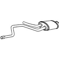 Klarius Ford Mondeo Exhaust- Middle Box/silencer | FE343E | GSF Car Parts