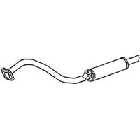 Klarius Nissan Terrano Exhaust Box & Tail Pipe | FE676P | GSF Car Parts