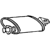 Klarius Land Rover 90/110 Exhaust- Middle Box/silencer | LR86W | GSF Car Parts