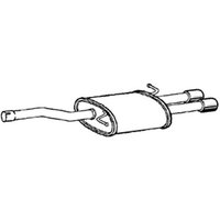 Klarius Volkswagen Passat Exhaust- Rear Box/silencer | VW759V | GSF Car Parts