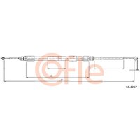 Telco BMW X3 Handbrake Cable - Right Hand | 10.4267 | GSF Car Parts