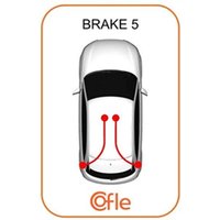 Telco Handbrake Cable for Jaguar X-Type - Rear | 10.4452 | GSF Car Parts