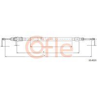 Telco Citroen C2 Handbrake Cable - Rear | 10.4523 | GSF Car Parts