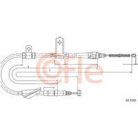 Telco Handbrake Cable for Land Rover Freelander - Left Hand | 10.5161 | GSF Car Parts
